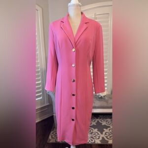 New York and Company Pink Blazer Dress